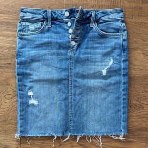 NWOT JOES JEAN DENIM PENCIL SKIRT 25